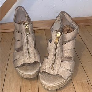 MUST GO: Open toe wedges